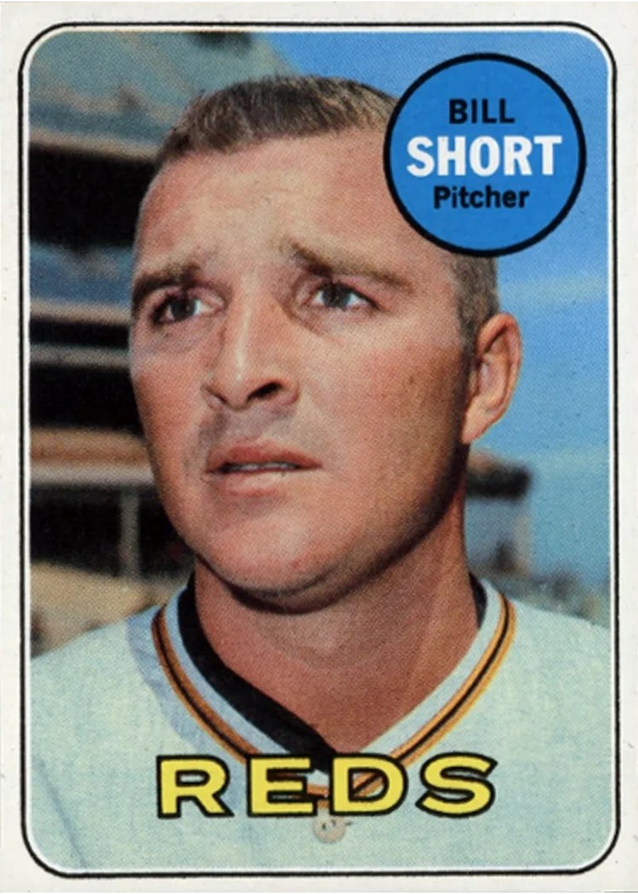 1969 Topps #259 Bill Short, Cincinnati Reds