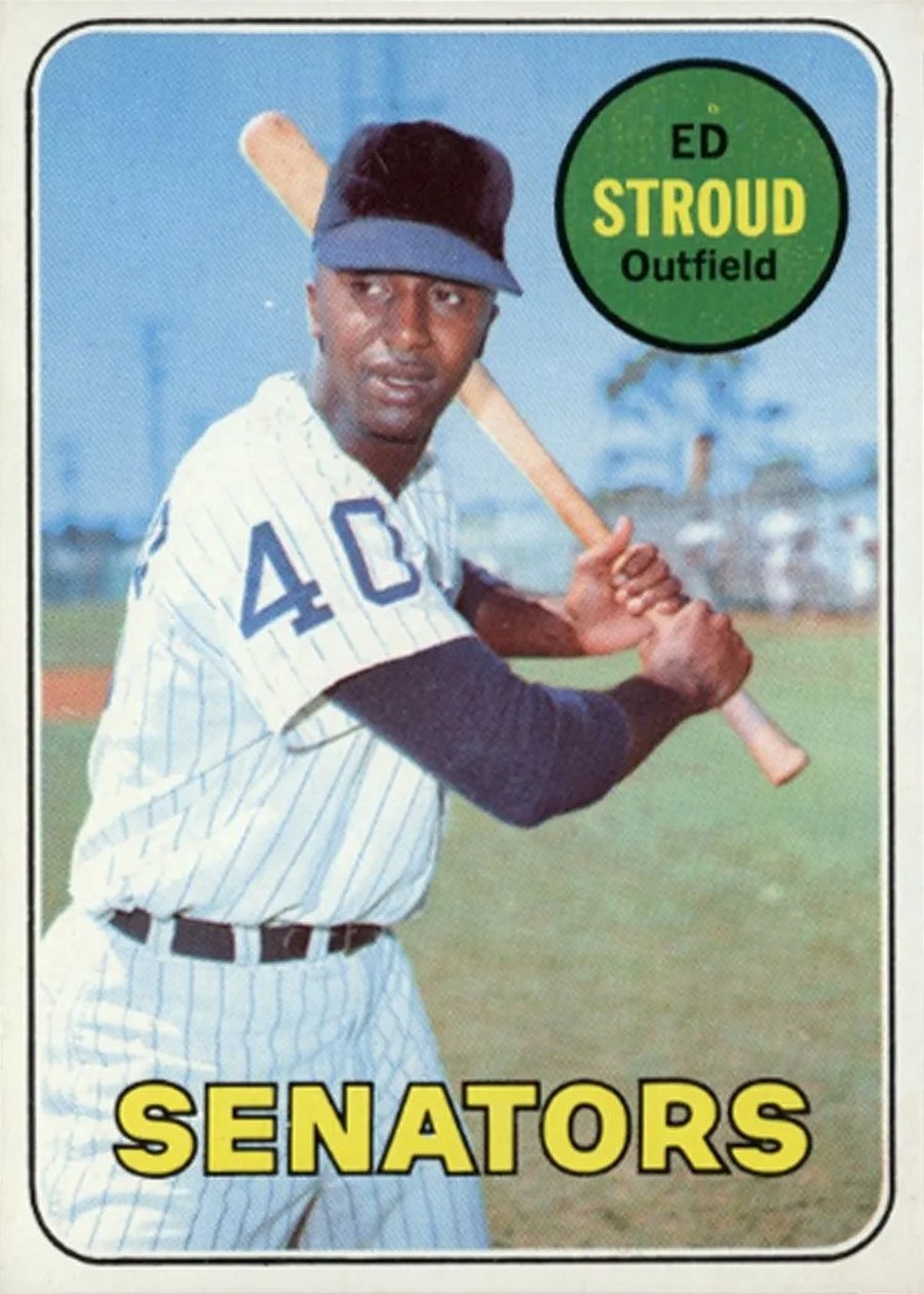 1969 Topps #272 Ed Stroud, Washington Senators