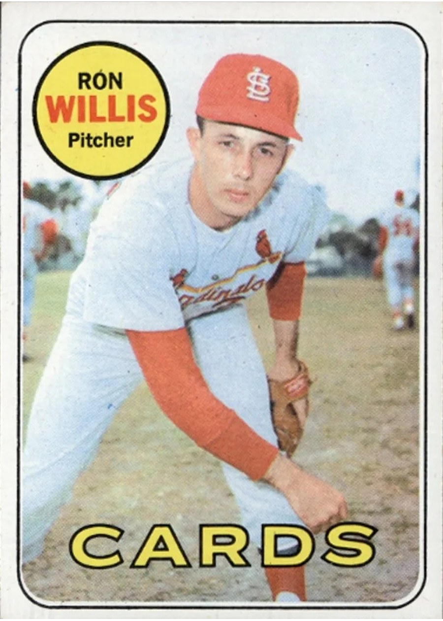 1969 Topps #273 Ron Willis, St. Louis Cardinals