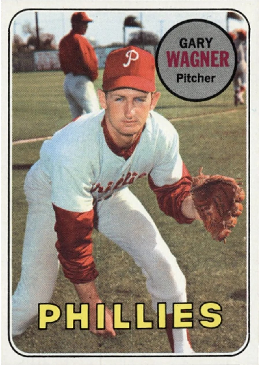 1969 Topps #276 Gary Wagner, Philadelphia Phillies