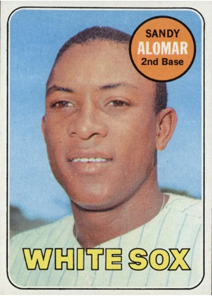 1969 Topps #283 Sandy Alomar, Chicago White Sox
