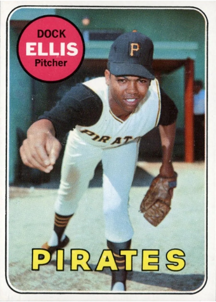 1969 Topps #286 Dock Ellis, Pittsburgh Pirates