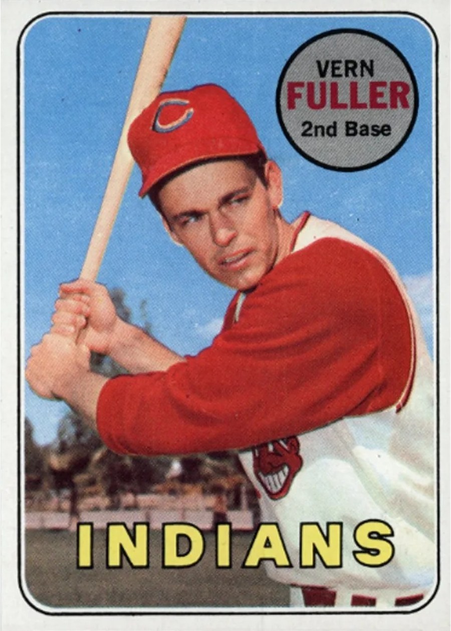 1969 Topps #291 Vern Fuller, Cleveland Indians