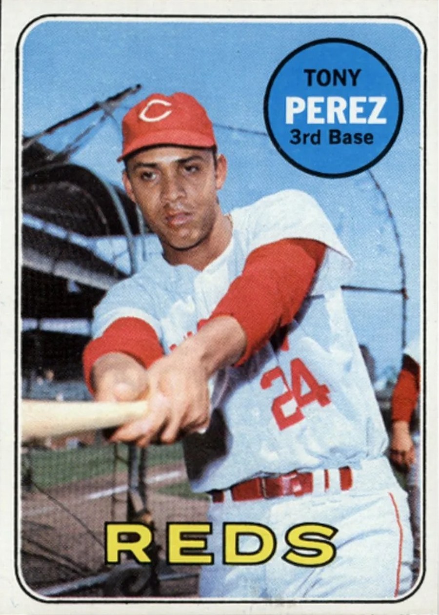1969 Topps #295 Tony Perez, Cincinnati Reds