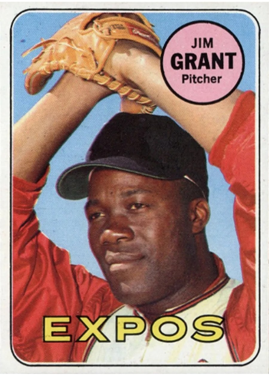 1969 Topps #306 Jim Grant, Montreal Expos