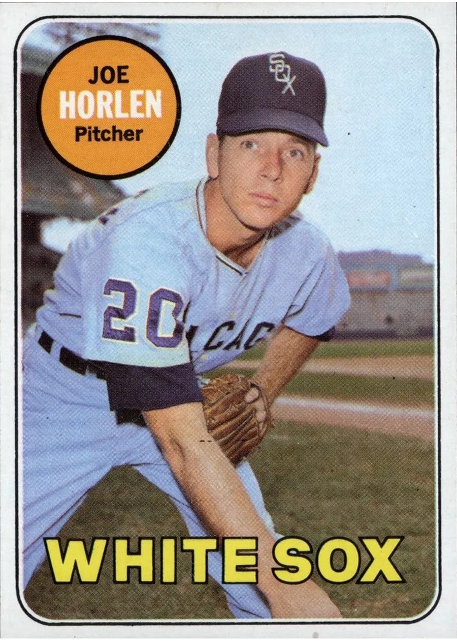 1969 Topps #328 Joe Horlen, Chicago White Sox