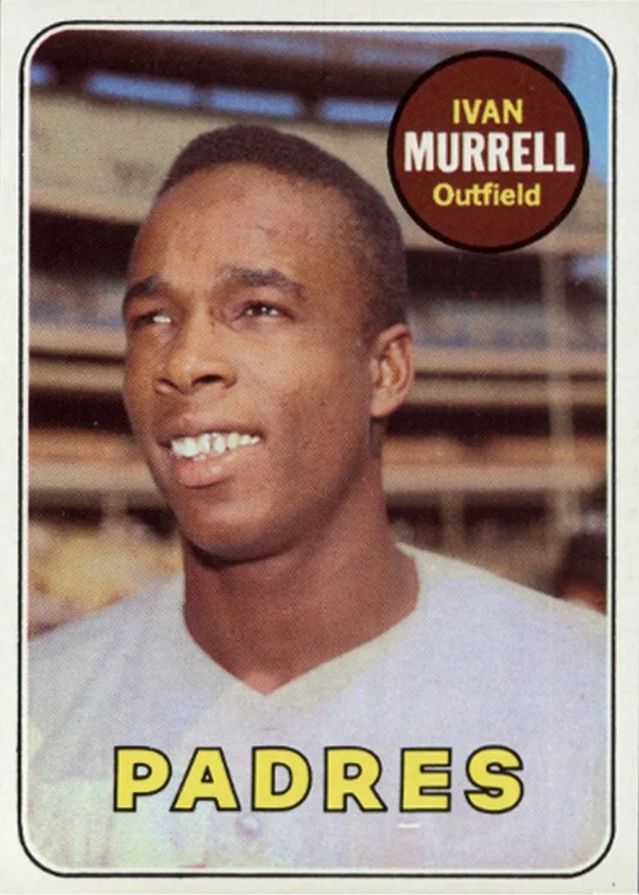 1969 Topps #333 Ivan Murrell, San Diego Padres