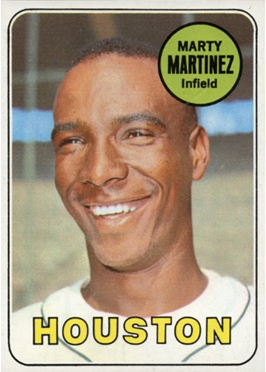 1969 Topps #337 Marty Martinez, Houston Astros