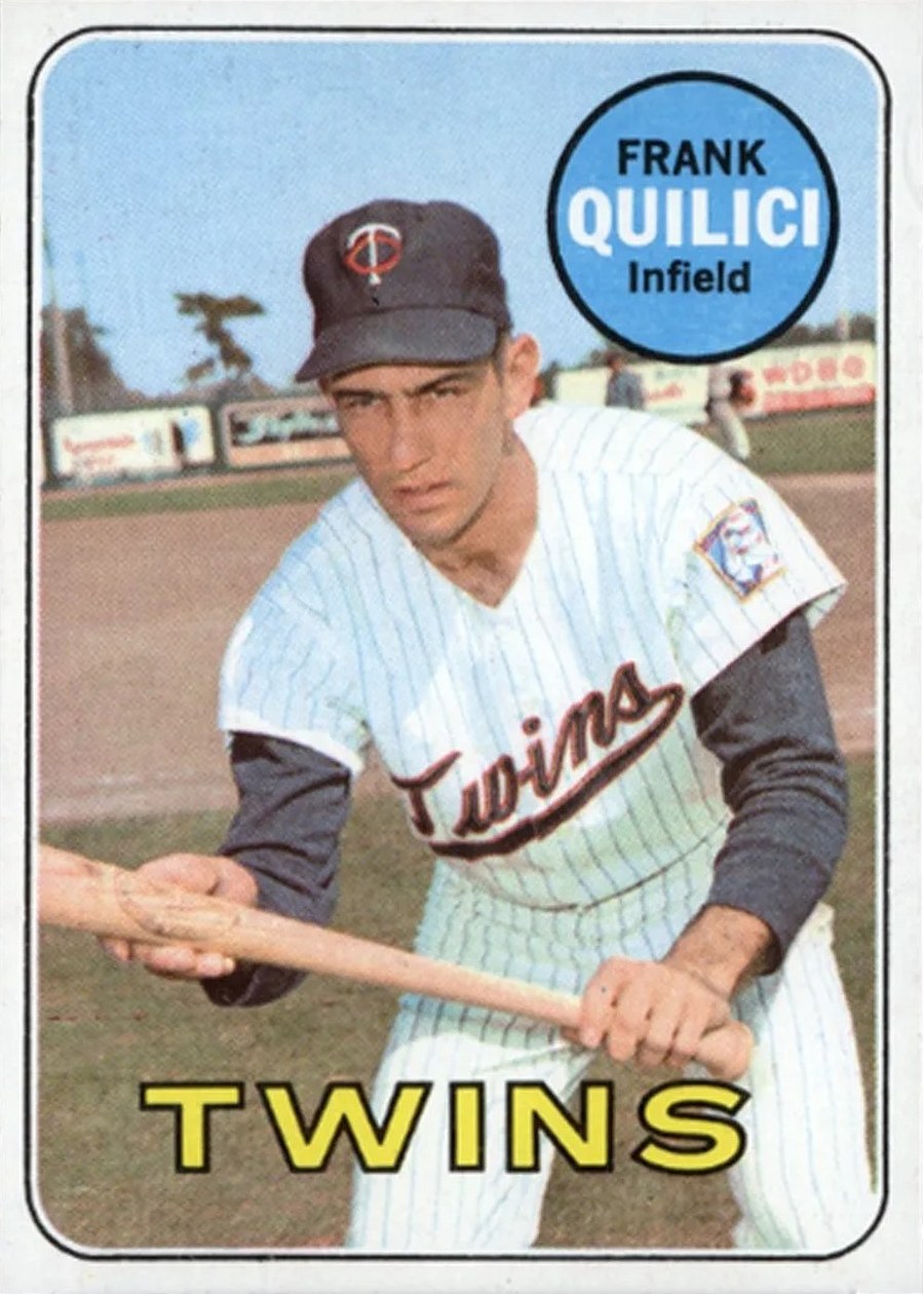 1969 Topps #356 Frank Quilici, Minnesota Twins