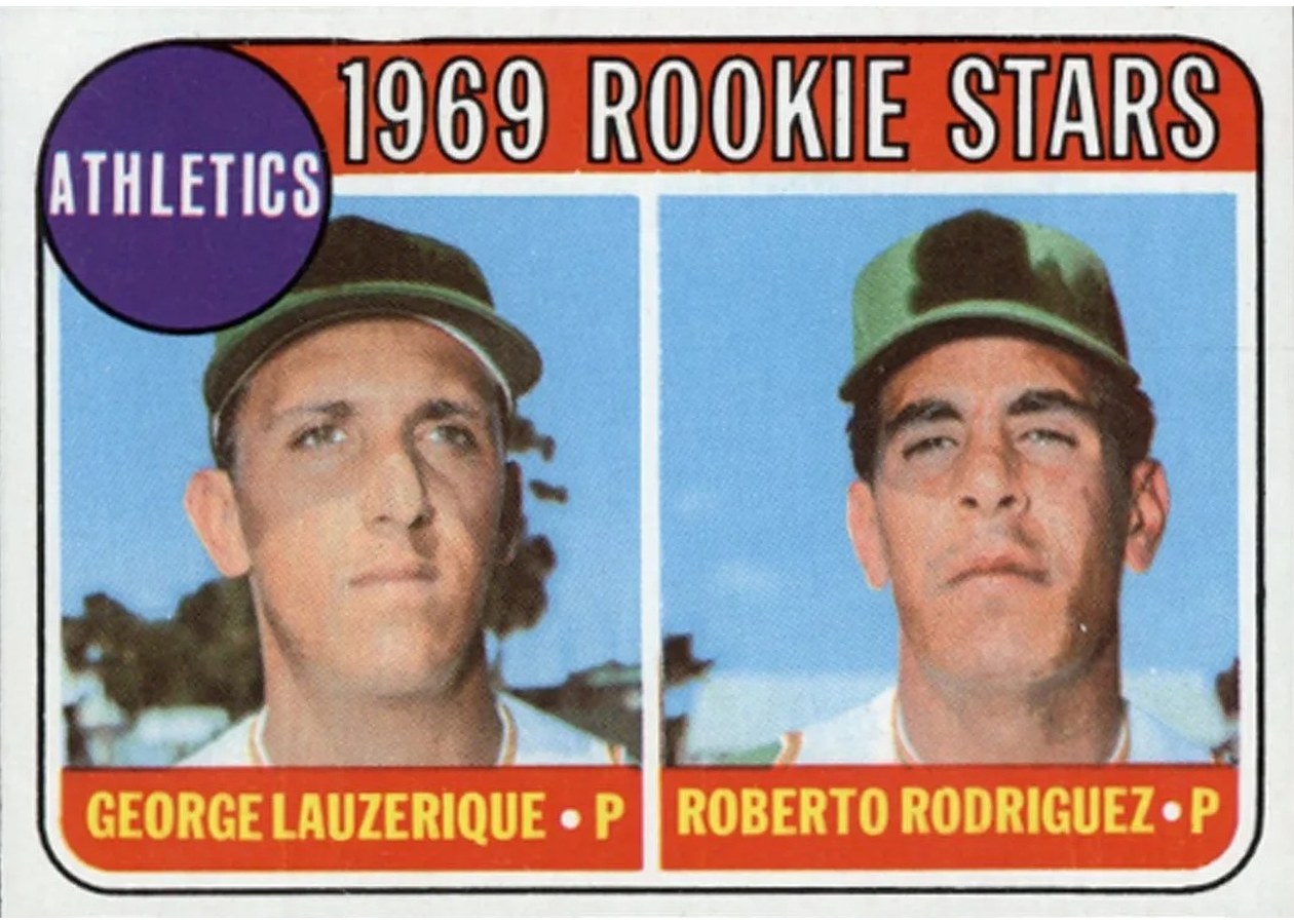 1969 Topps #358 Athletics 1969 Rookie Stars, Oakland Athletics