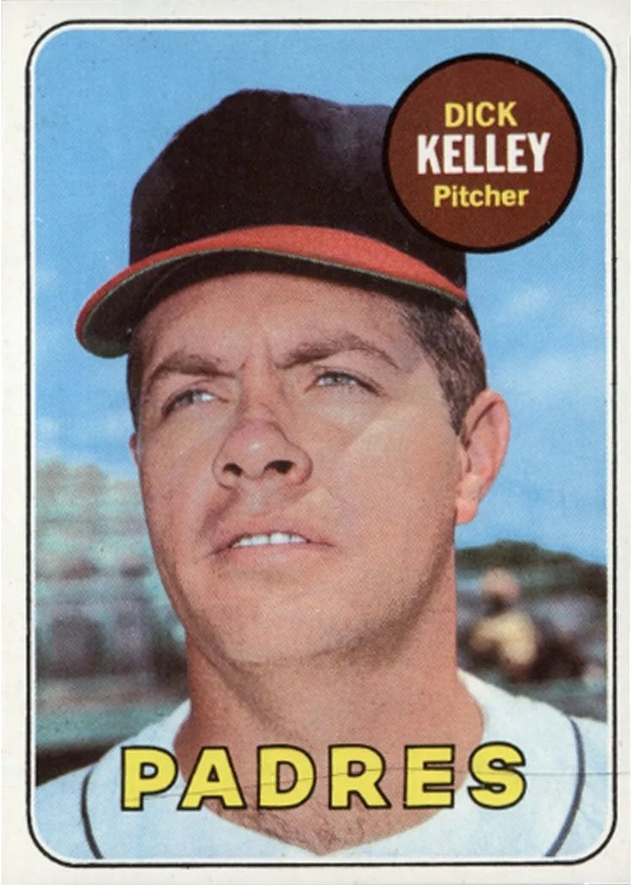1969 Topps #359 Dick Kelley, San Diego Padres