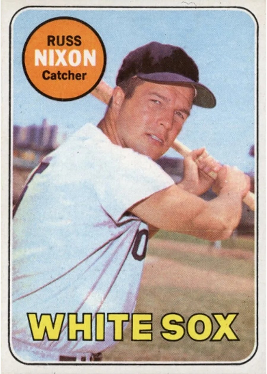 1969 Topps #363 Russ Nixon, Chicago White Sox