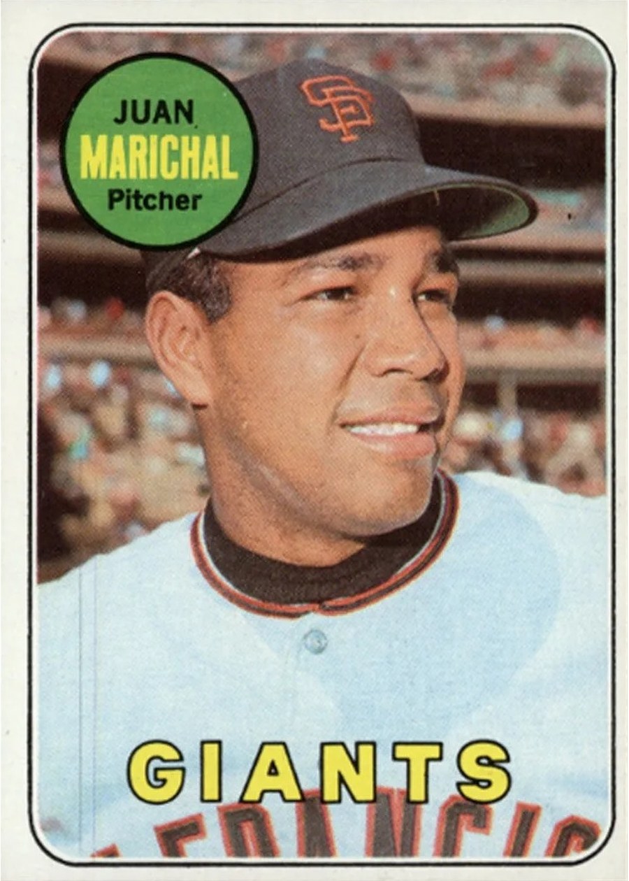 1969 Topps #370 Juan Marichal, San Francisco Giants