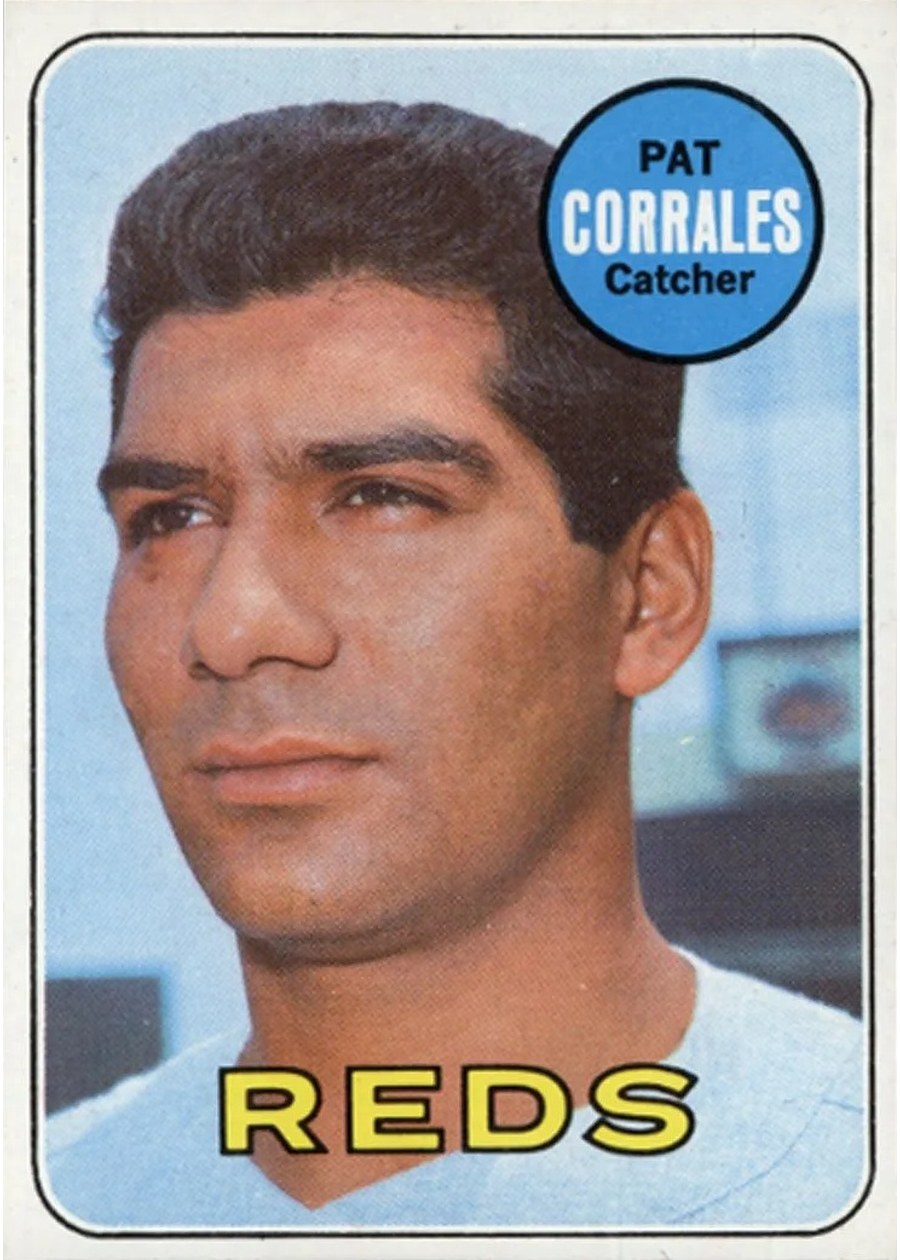 1969 Topps #382 Pat Corrales, Cincinnati Reds