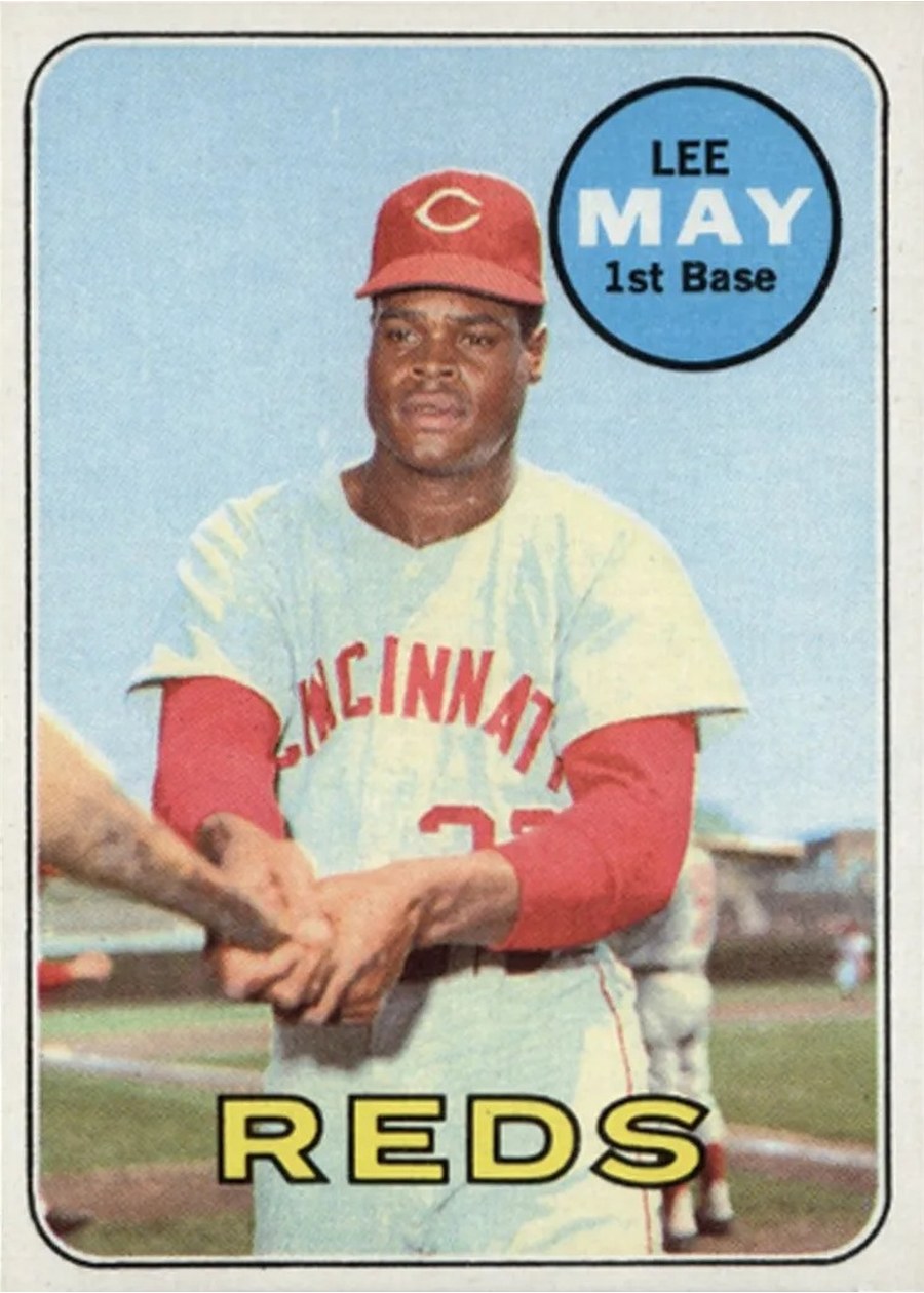 1969 Topps #405 Lee May, Cincinnati Reds