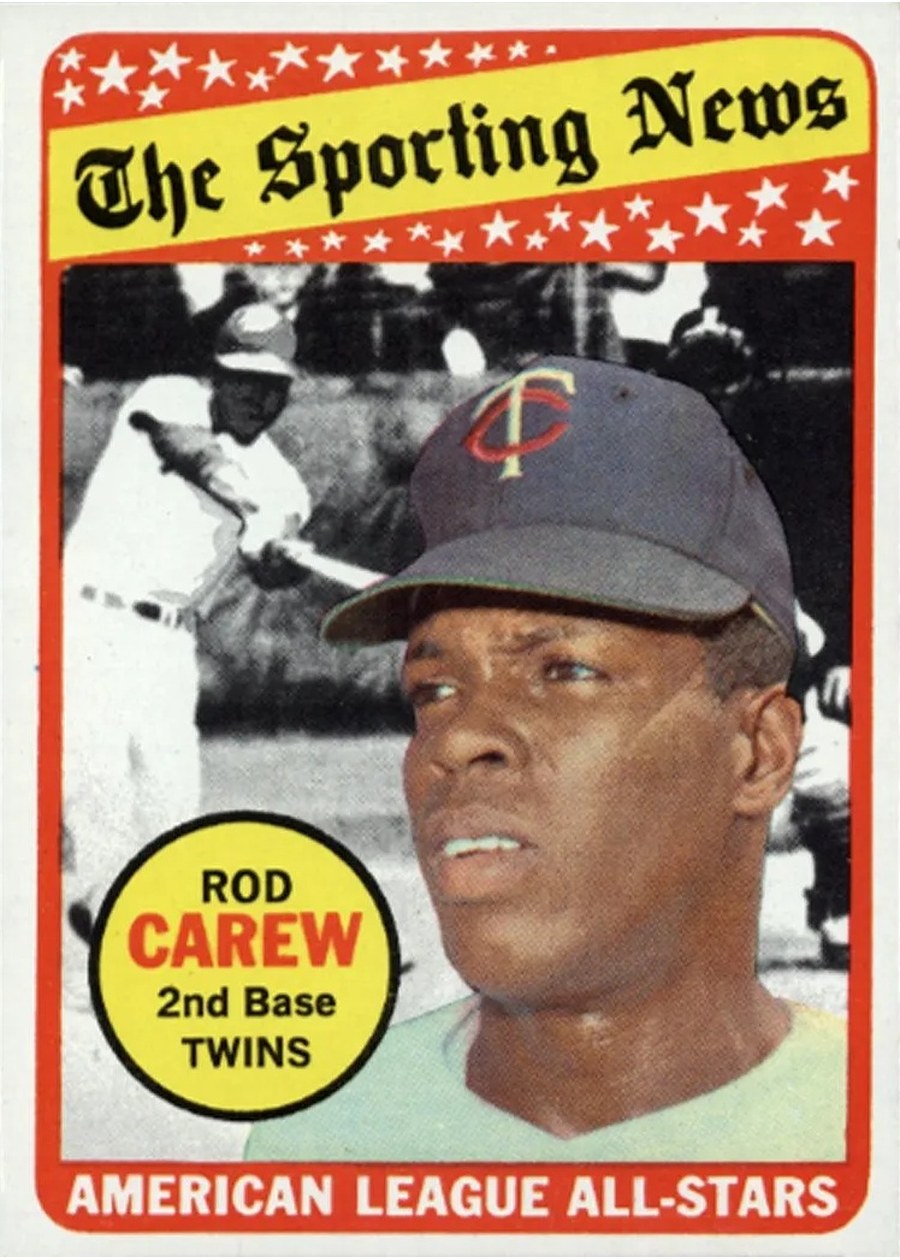 1969 Topps #419 Rod Carew, Minnesota Twins