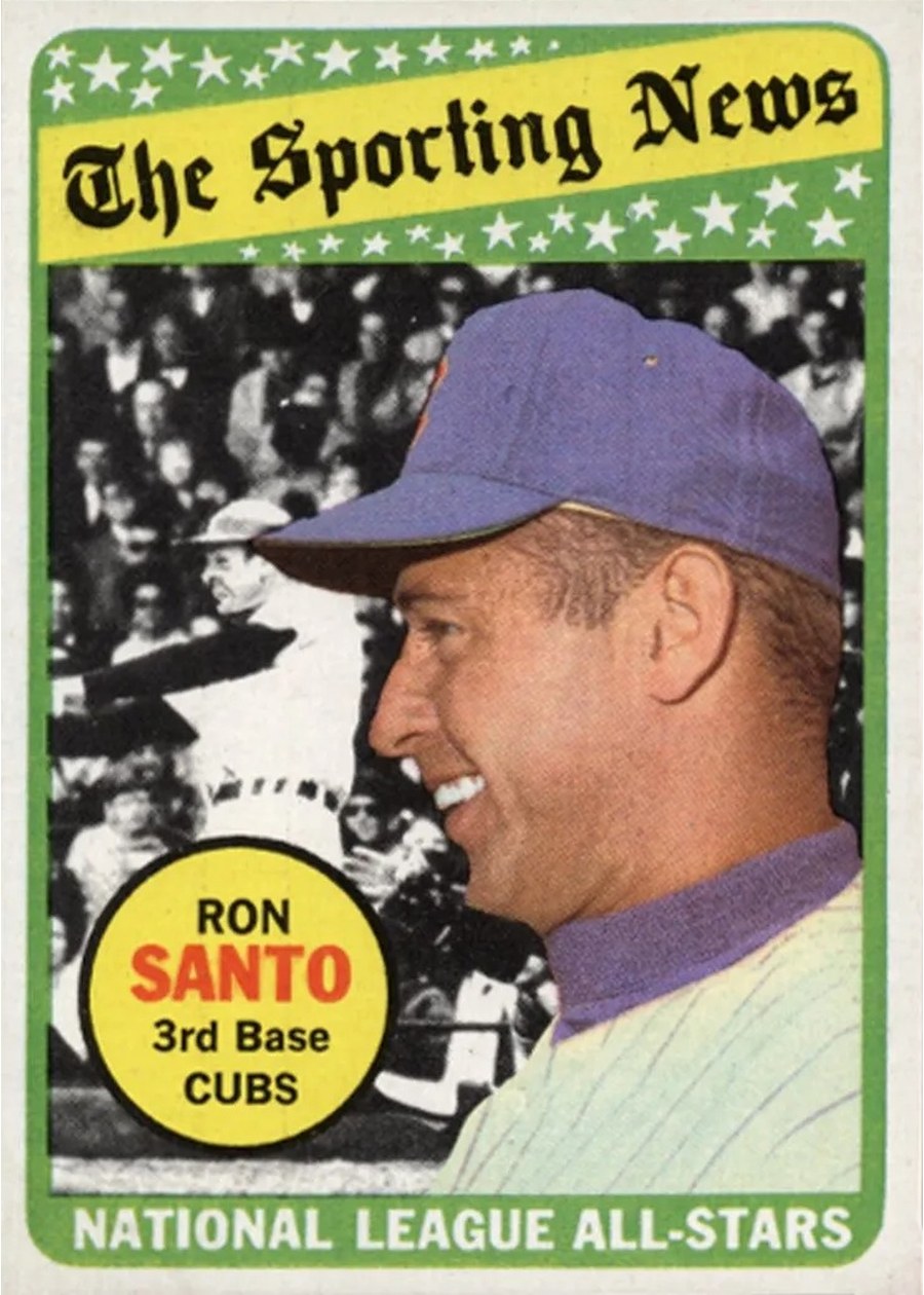 1969 Topps #420 Ron Santo, Chicago Cubs
