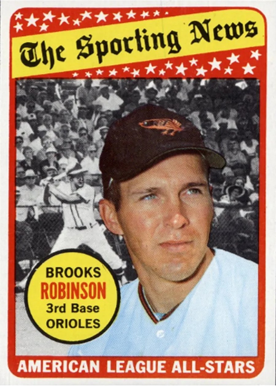 1969 Topps #421 Brooks Robinson, Baltimore Orioles