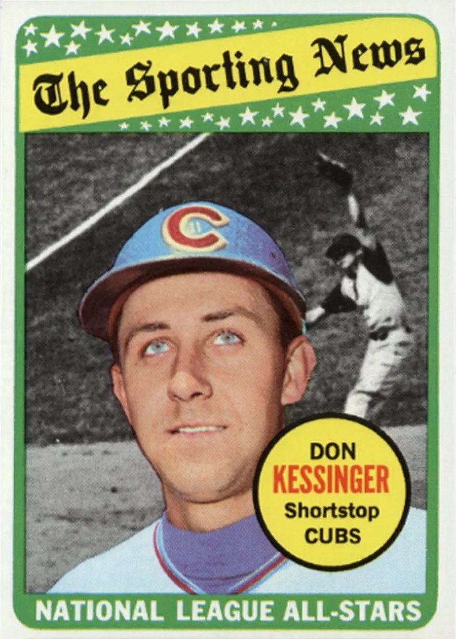 1969 Topps #422 Don Kessinger, Chicago Cubs