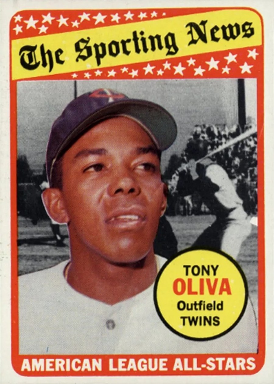 1969 Topps #427 Tony Oliva, Minnesota Twins