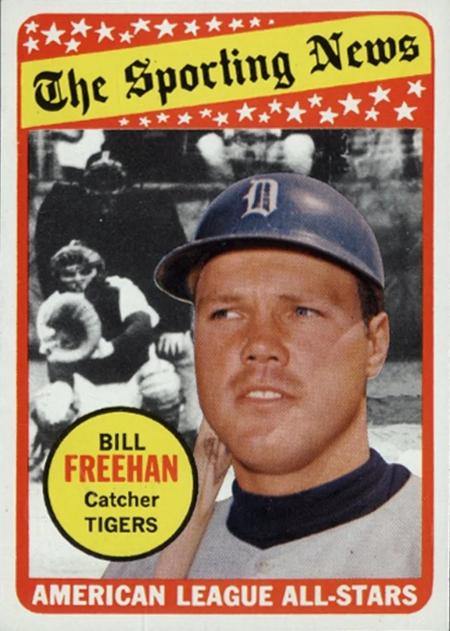 1969 Topps #431 Bill Freehan, Detroit Tigers