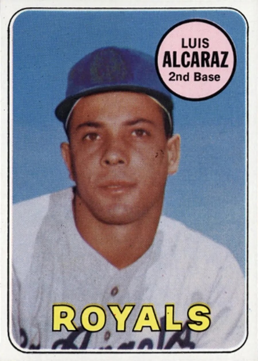1969 Topps #437 Luis Alcaraz, Kansas City Royals