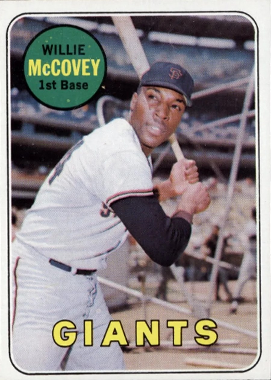 1969 Topps #440 Willie McCovey, San Francisco Giants