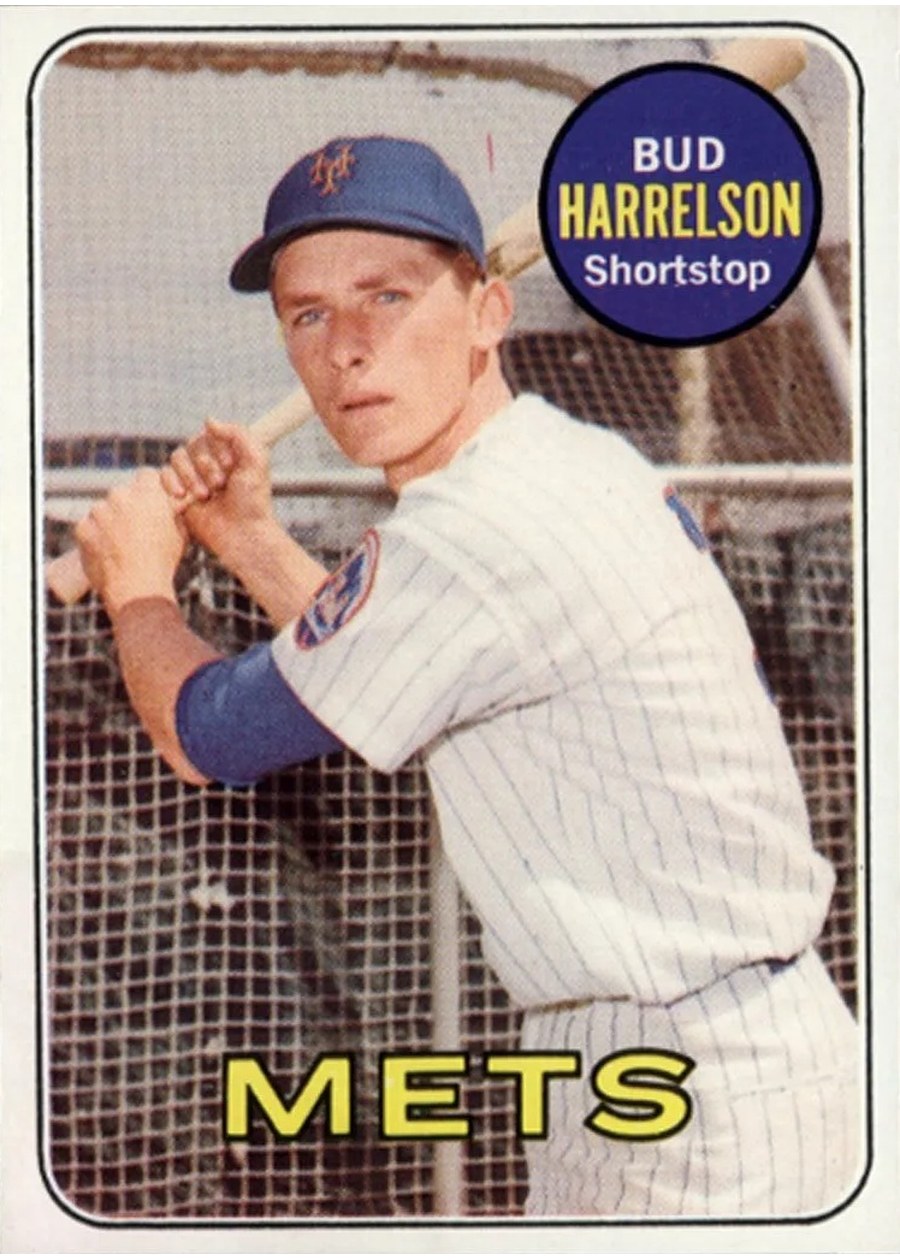 1969 Topps #456 Bud Harrelson, New York Mets
