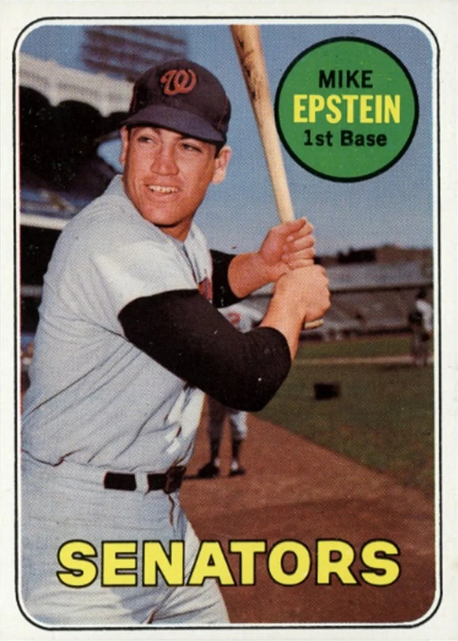 1969 Topps #461 Mike Epstein, Washington Senators