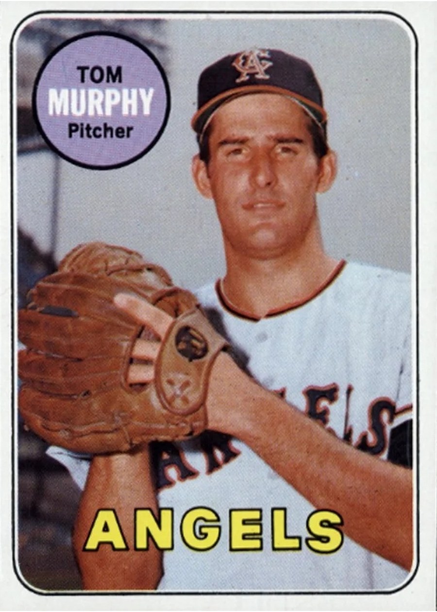 1969 Topps #474 Tom Murphy, California Angels
