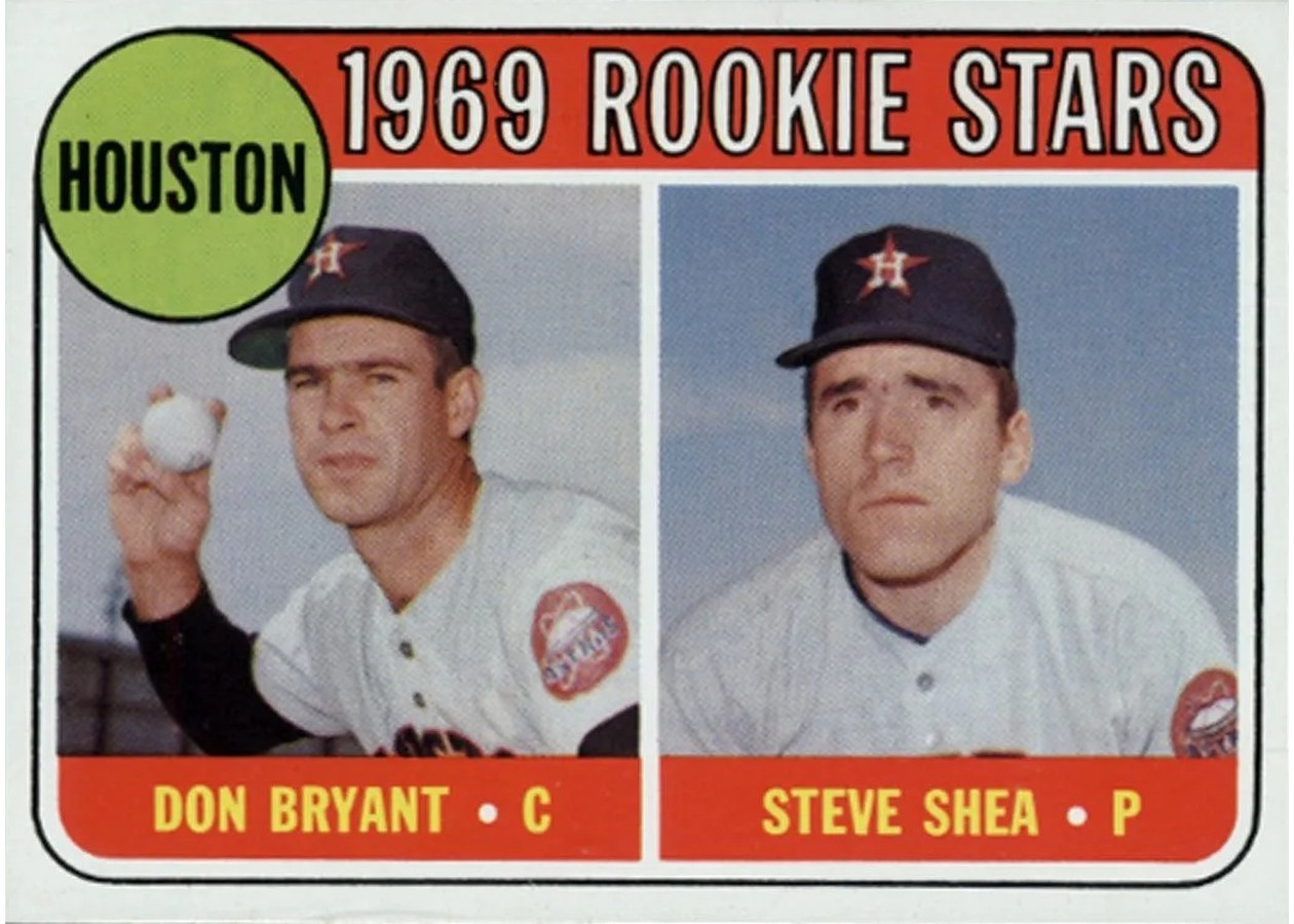 1969 Topps #499 Astros 1969 Rookie Stars, Houston Astros