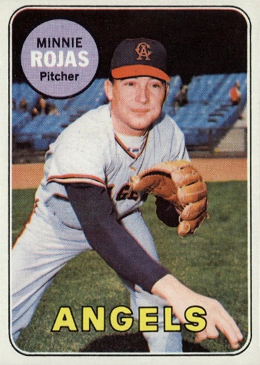 1969 Topps #502 Minnie Rojas, California Angels