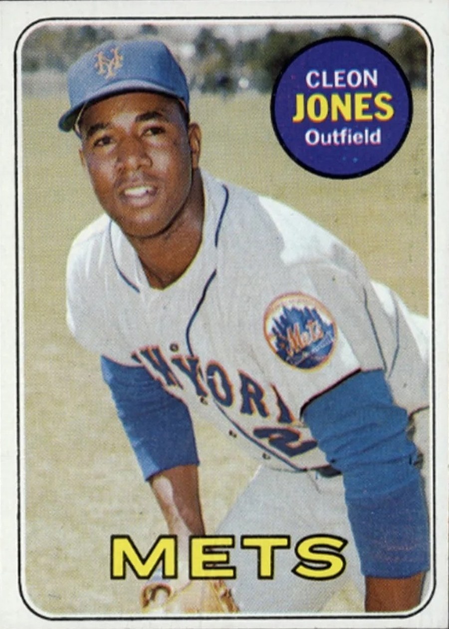 1969 Topps #512 Cleon Jones, New York Mets