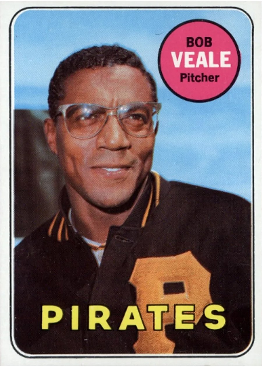 1969 Topps #520 Bob Veale, Pittsburgh Pirates