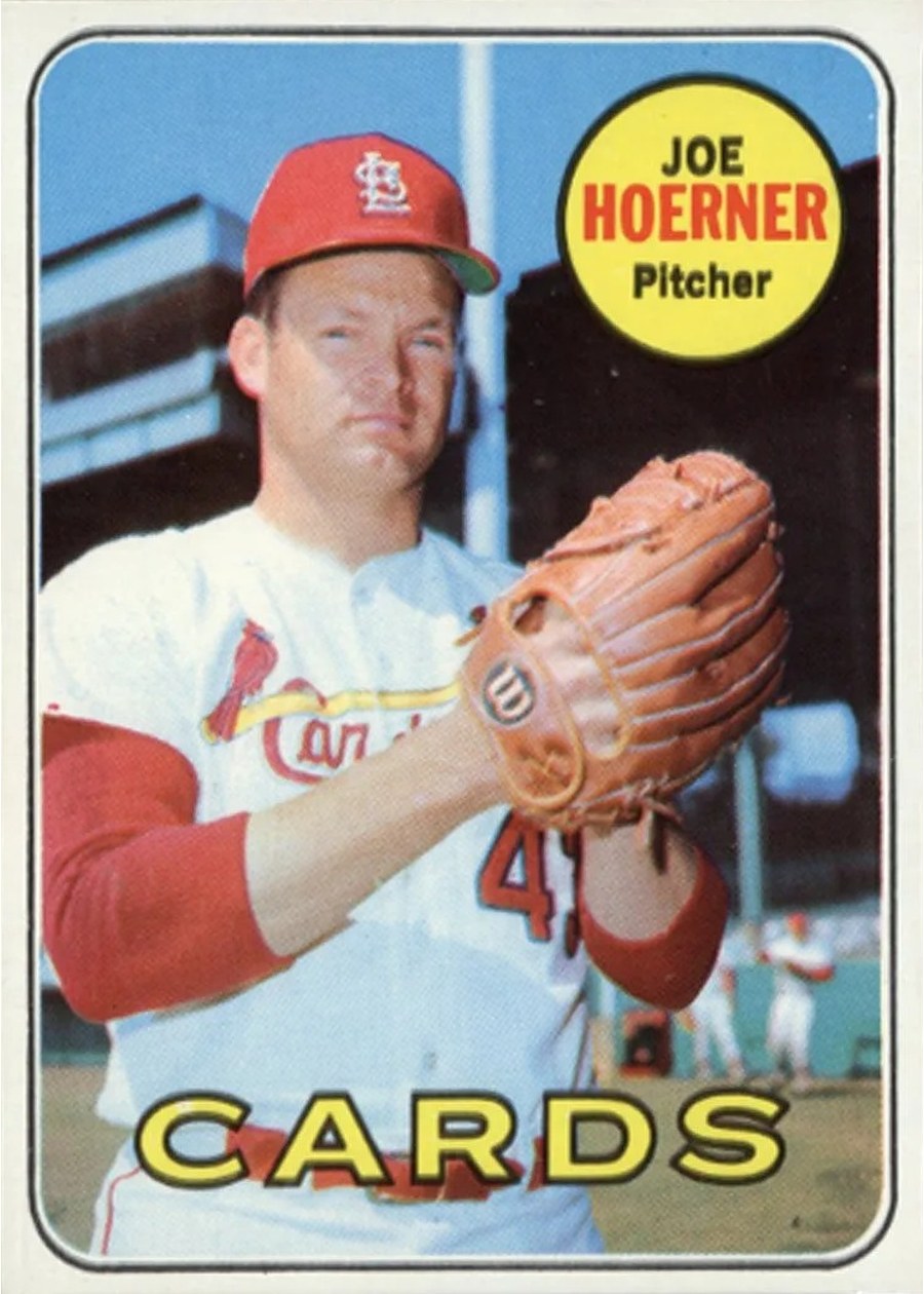 1969 Topps #522 Joe Hoerner, St. Louis Cardinals