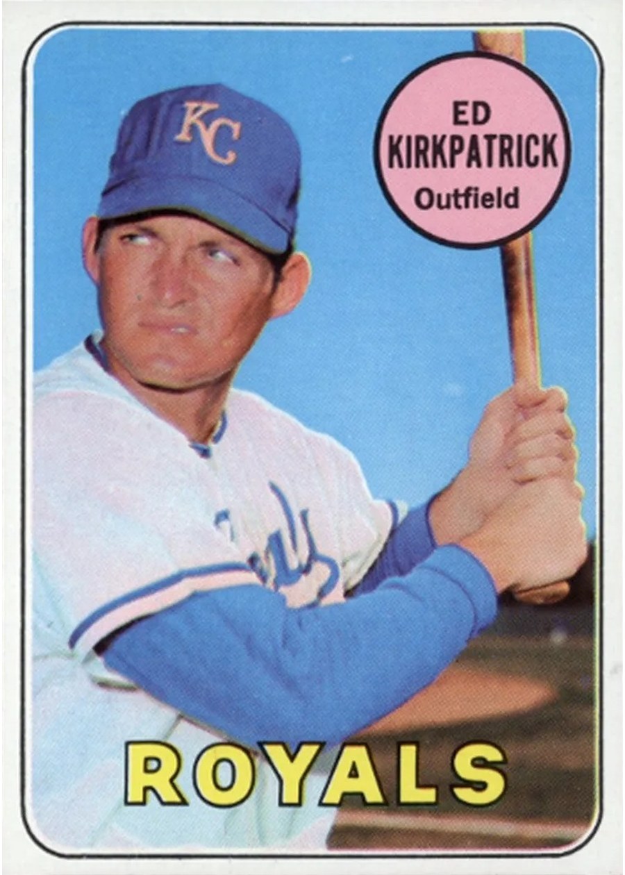 1969 Topps #529 Ed Kirkpatrick, Kansas City Royals