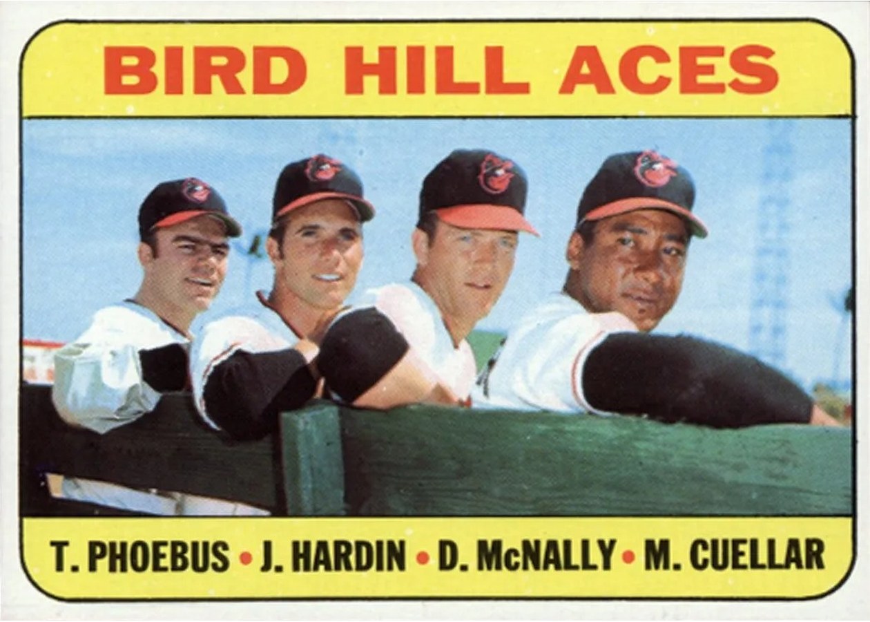 1969 Topps #532 Bird Hill Aces, Baltimore Orioles