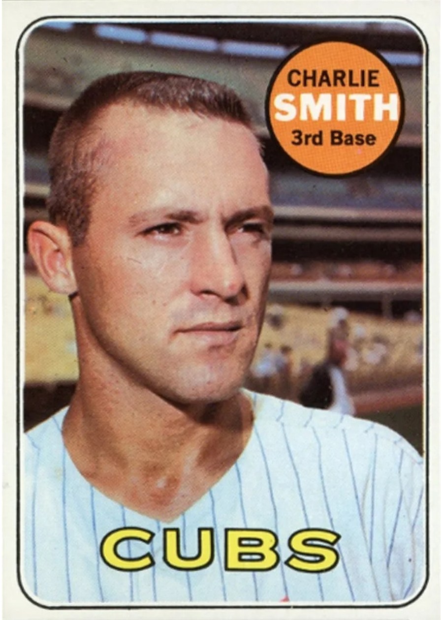 1969 Topps #538 Charlie Smith, Chicago Cubs