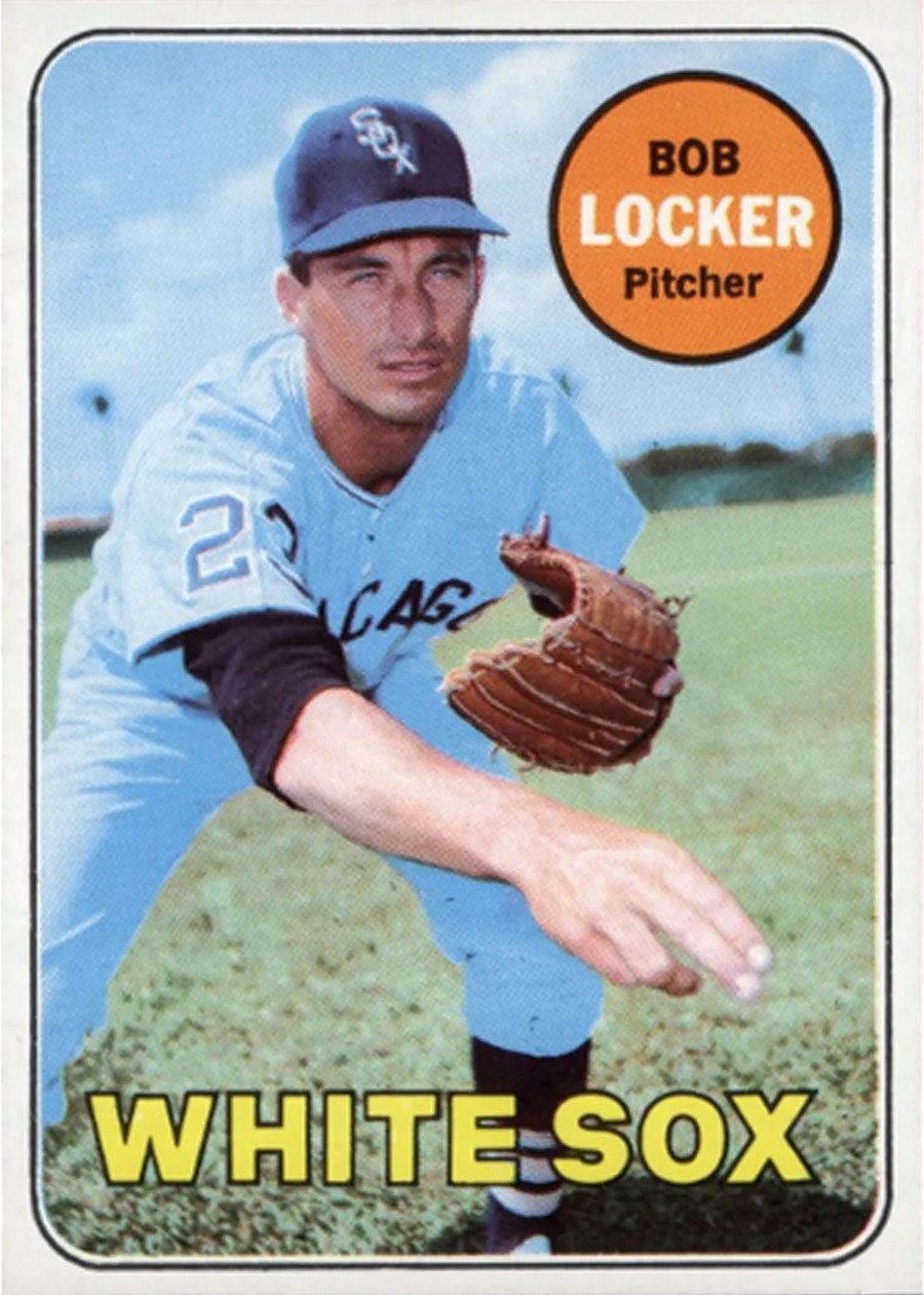 1969 Topps #548 Bob Locker, Chicago White Sox