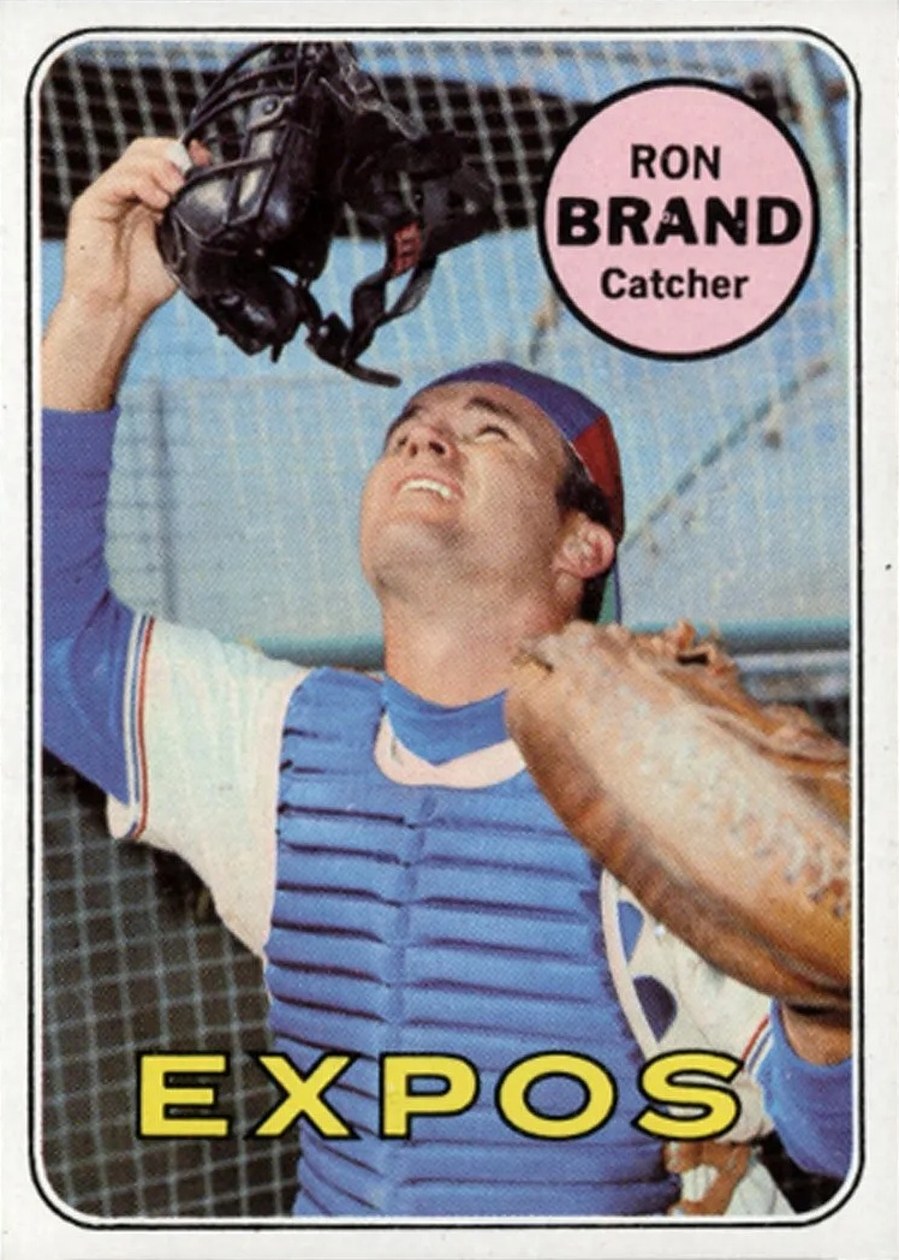 1969 Topps #549 Ron Brand, Montreal Expos