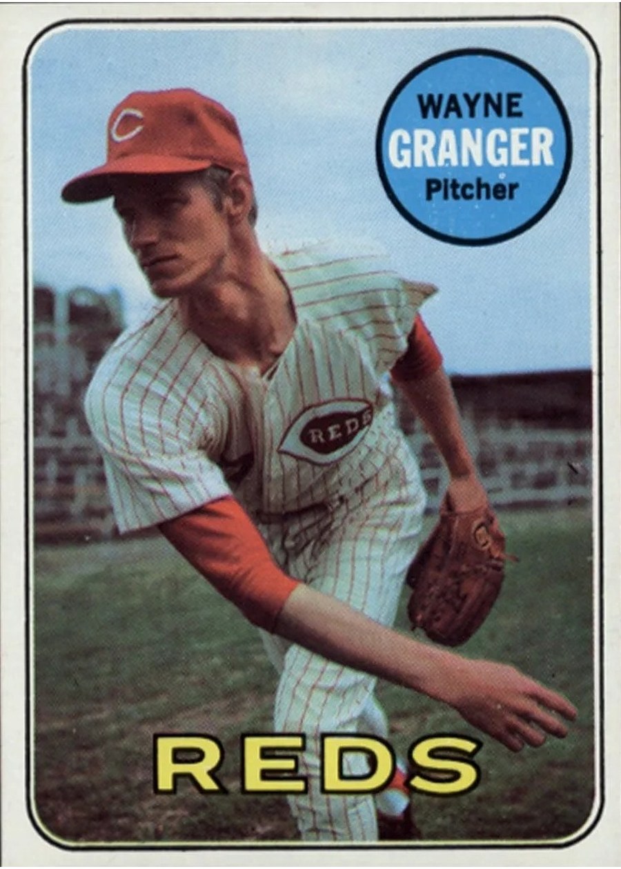 1969 Topps #551 Wayne Granger, Cincinnati Reds