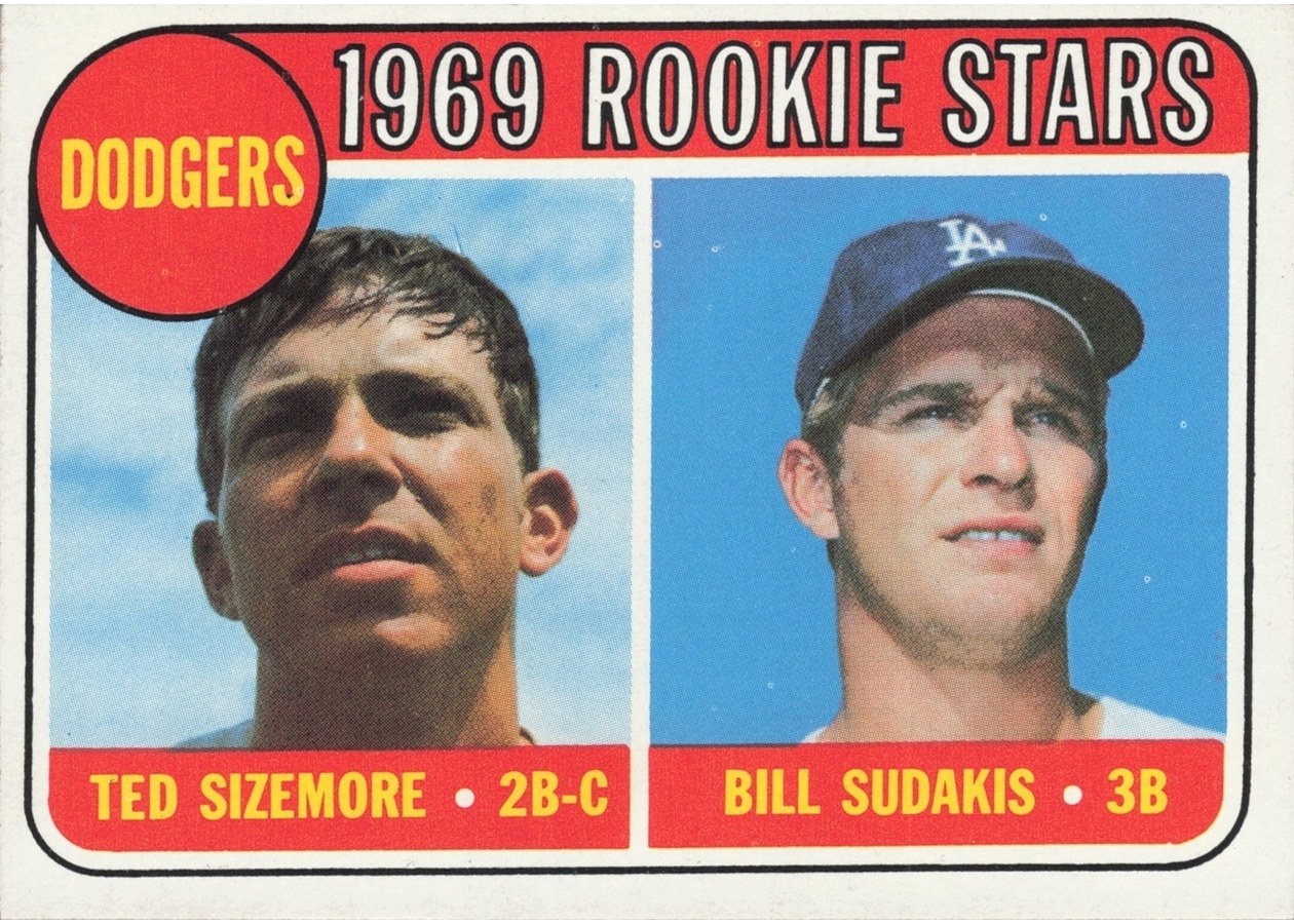 1969 Topps #552 Dodgers 1969 Rookie Stars, Los Angeles Dodgers