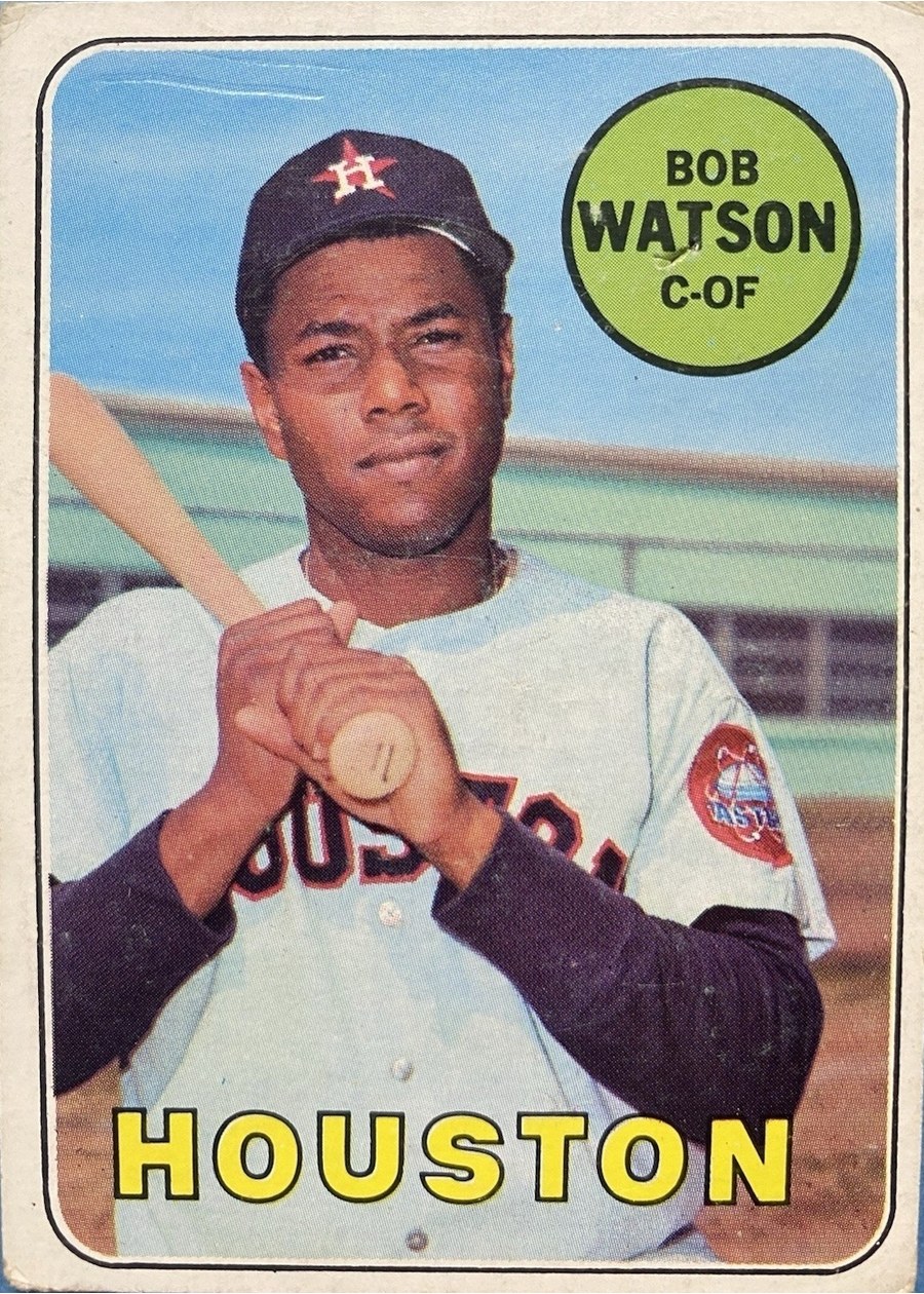 1969 Topps #562 Bob Watson, Houston Astros