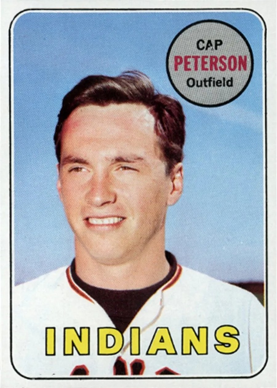 1969 Topps #571 Cap Peterson, Cleveland Indians