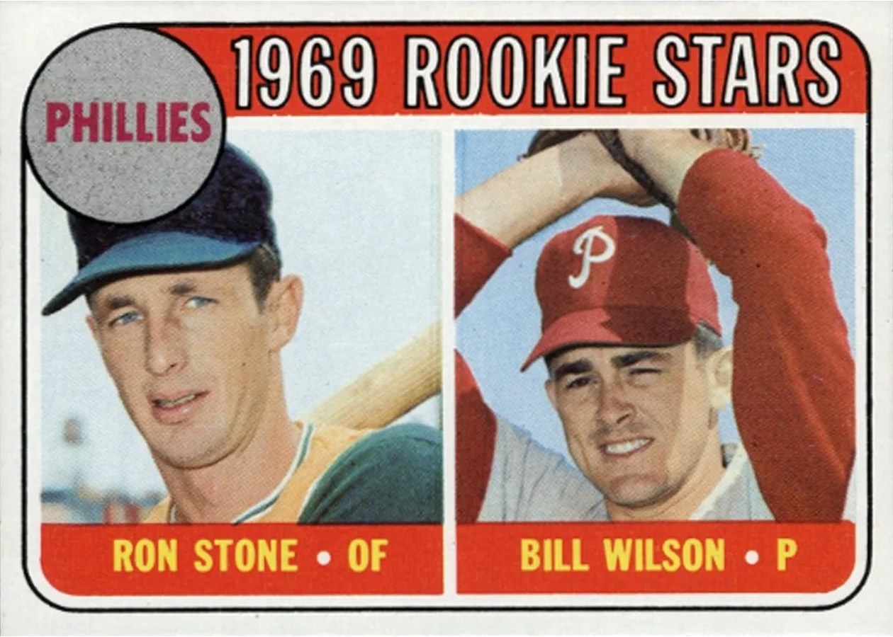 1969 Topps #576 Phillies 1969 Rookie Stars, Philadelphia Phillies