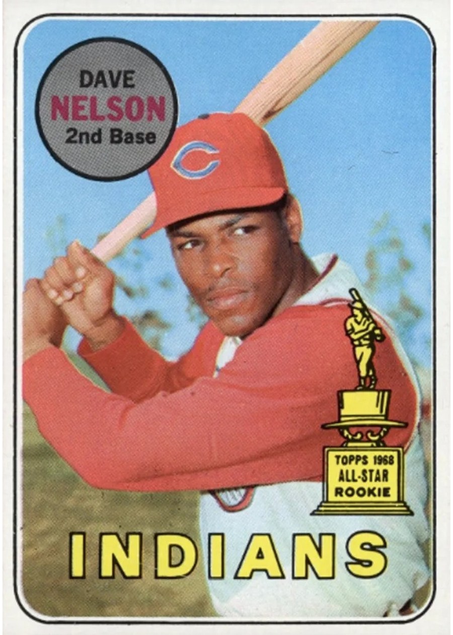 1969 Topps #579 Dave Nelson, Cleveland Indians