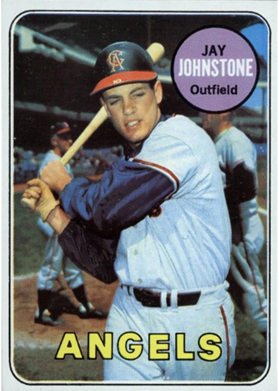 1969 Topps #59 Jay Johnstone, California Angels
