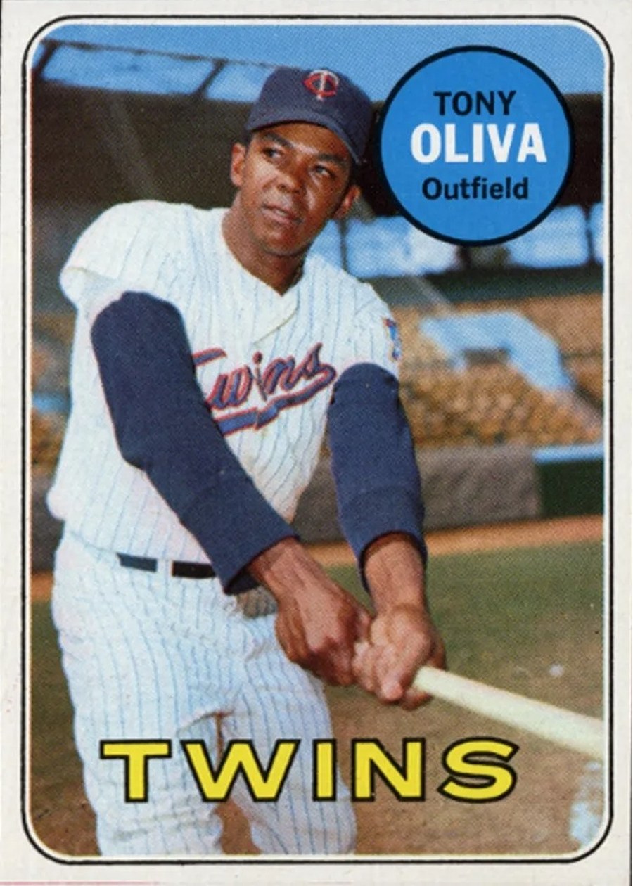 1969 Topps #600 Tony Oliva, Minnesota Twins