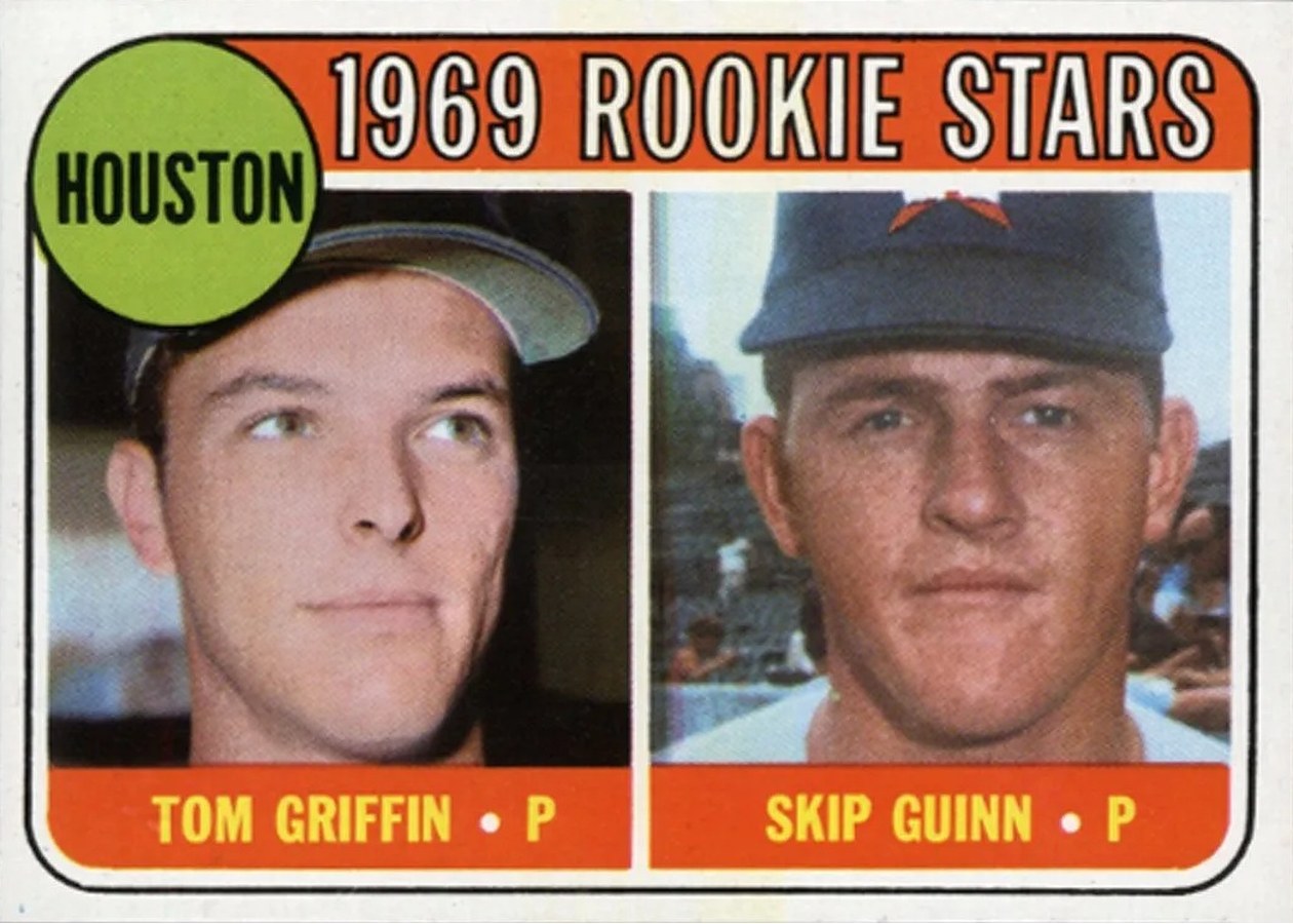 1969 Topps #614 Houston 1969 Rookie Stars, Houston Astros