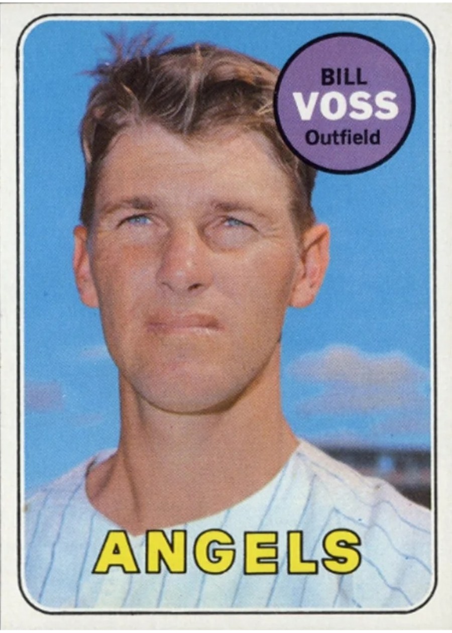 1969 Topps #621 Bill Voss, California Angels